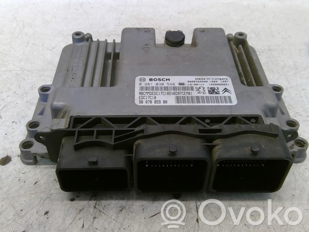 Peugeot 2008 I Engine control unit/module 