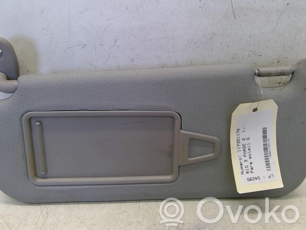 KIA Rio Sun visor 