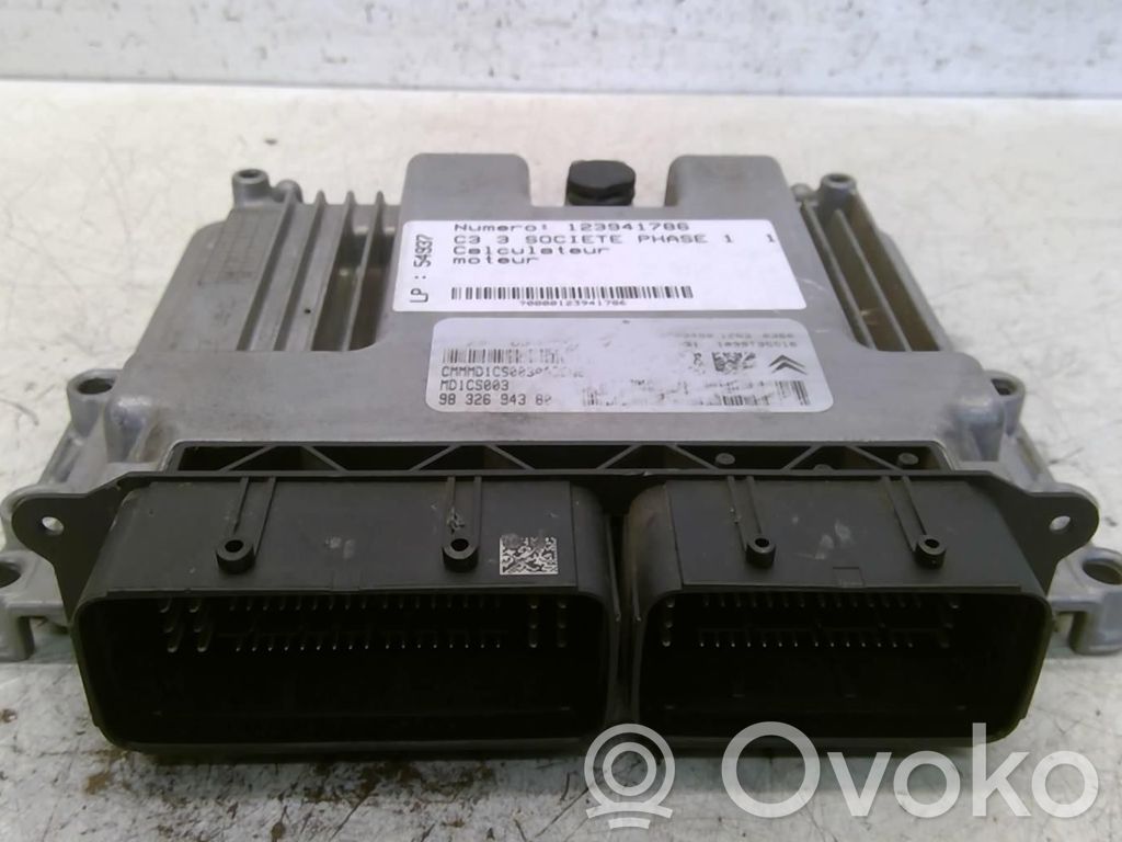 Citroen C3 Engine control unit/module 