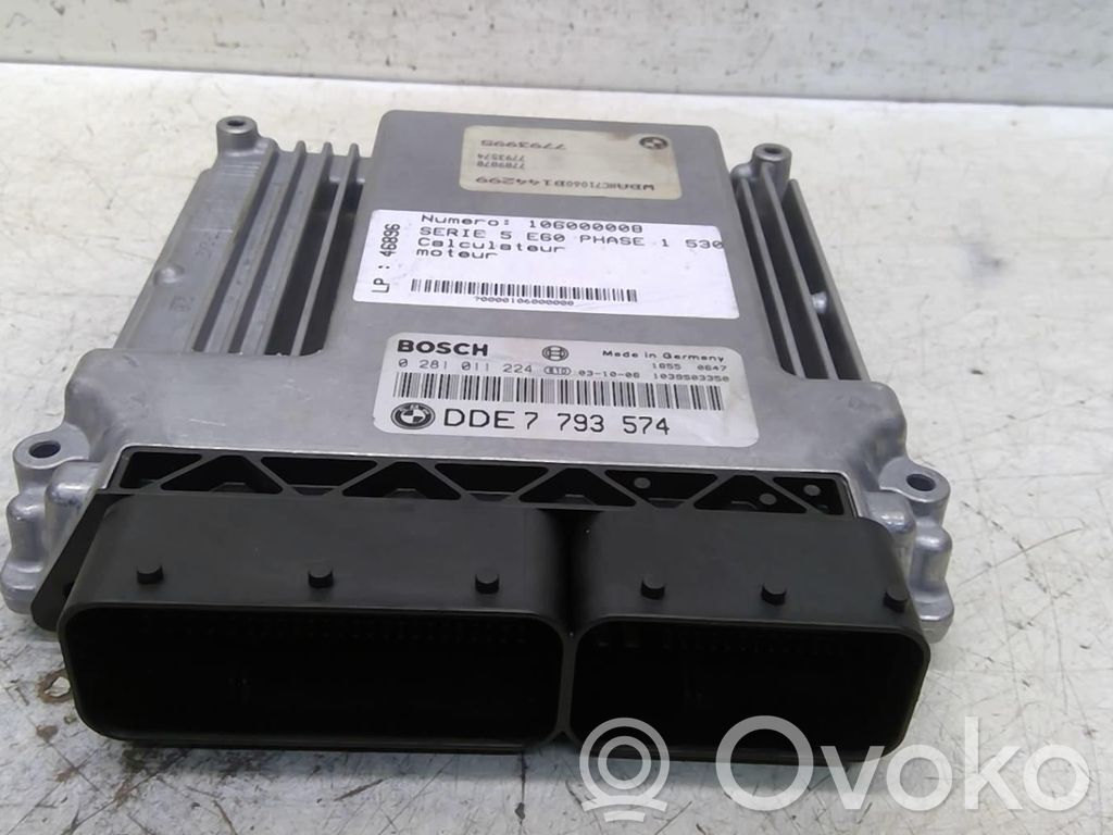 Unidad de control/módulo del motor   13617811896