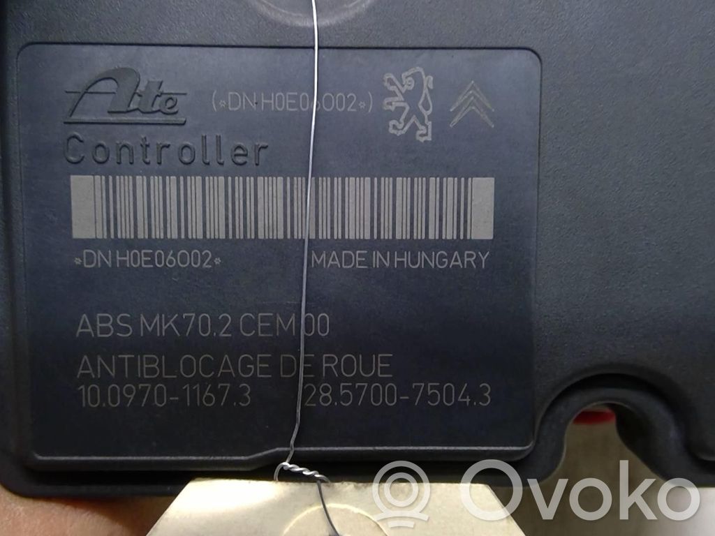 Citroen C3 Pompa ABS 
