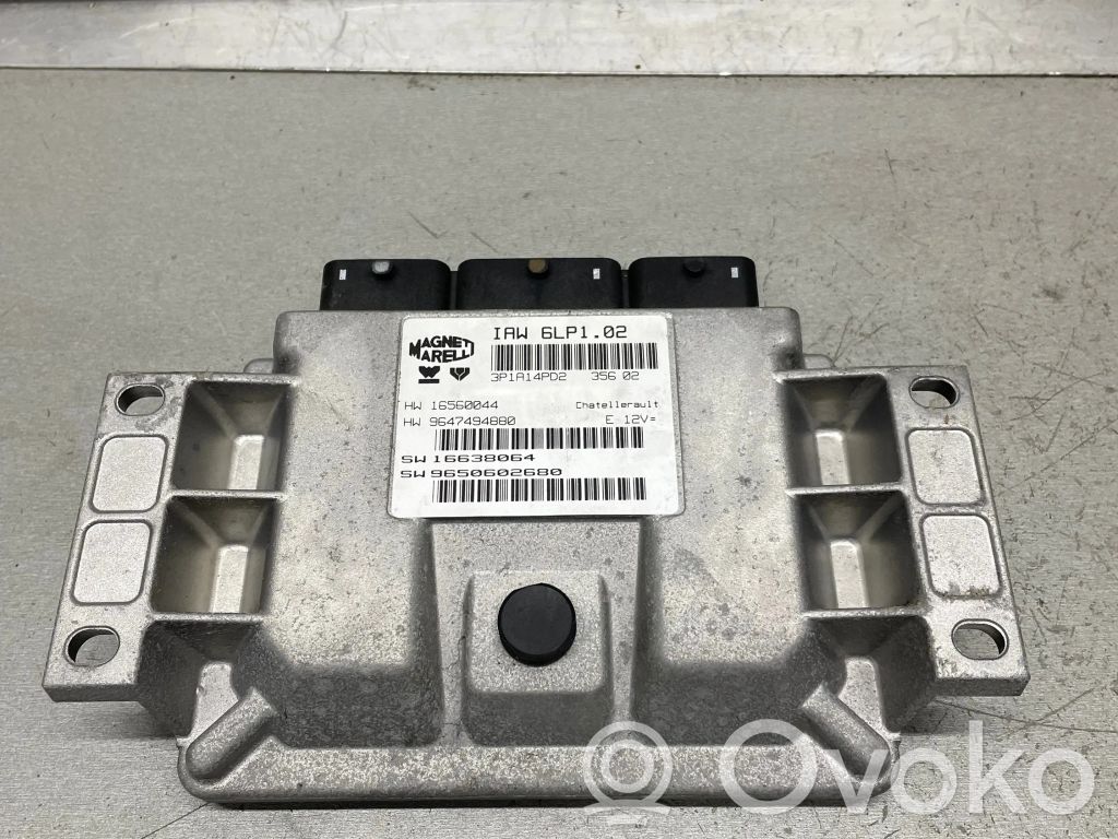 Engine control unit/module   9647494880,16560044,9650602680