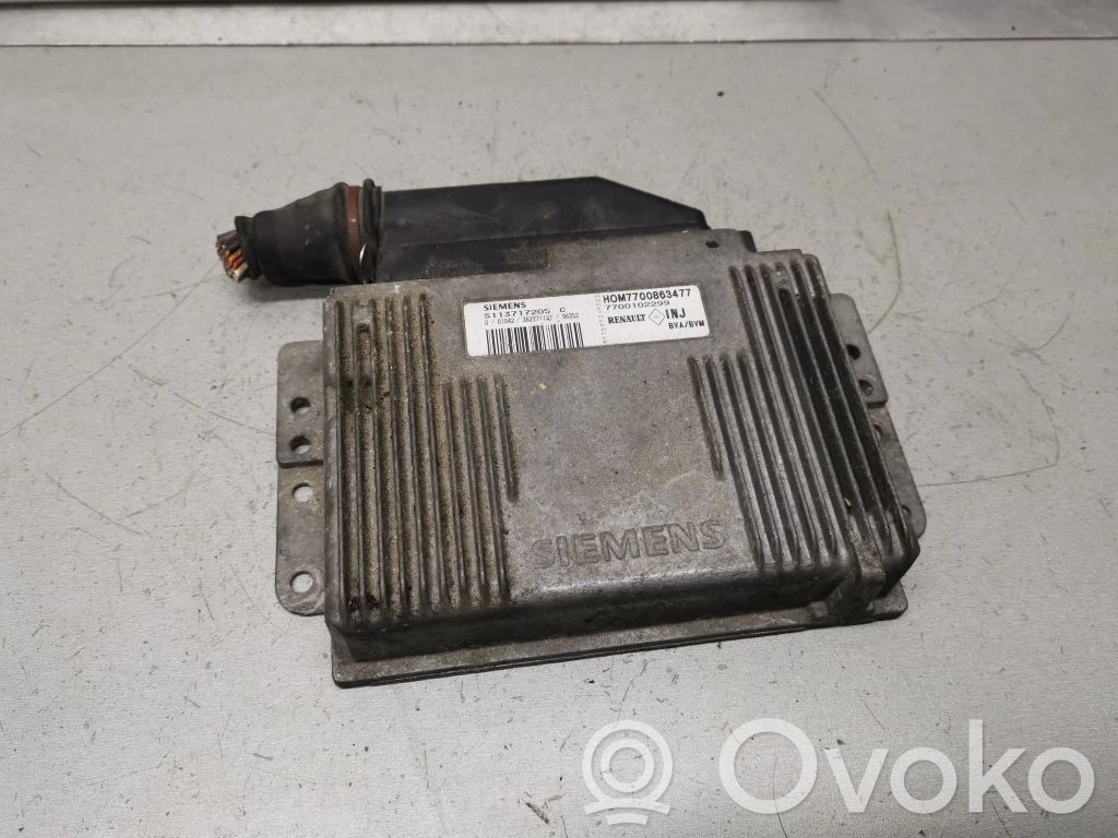 Engine control unit/module   7700863477,7700102299,S113717205C
