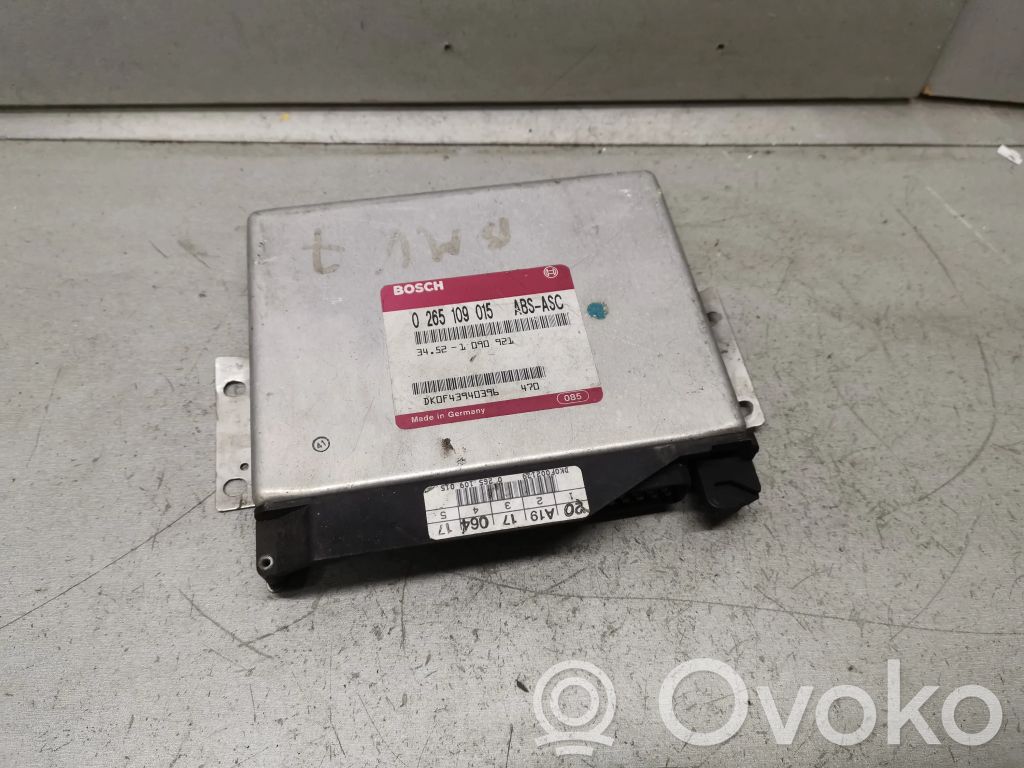 ABS control unit/module   0265109015,34521090921,1090921