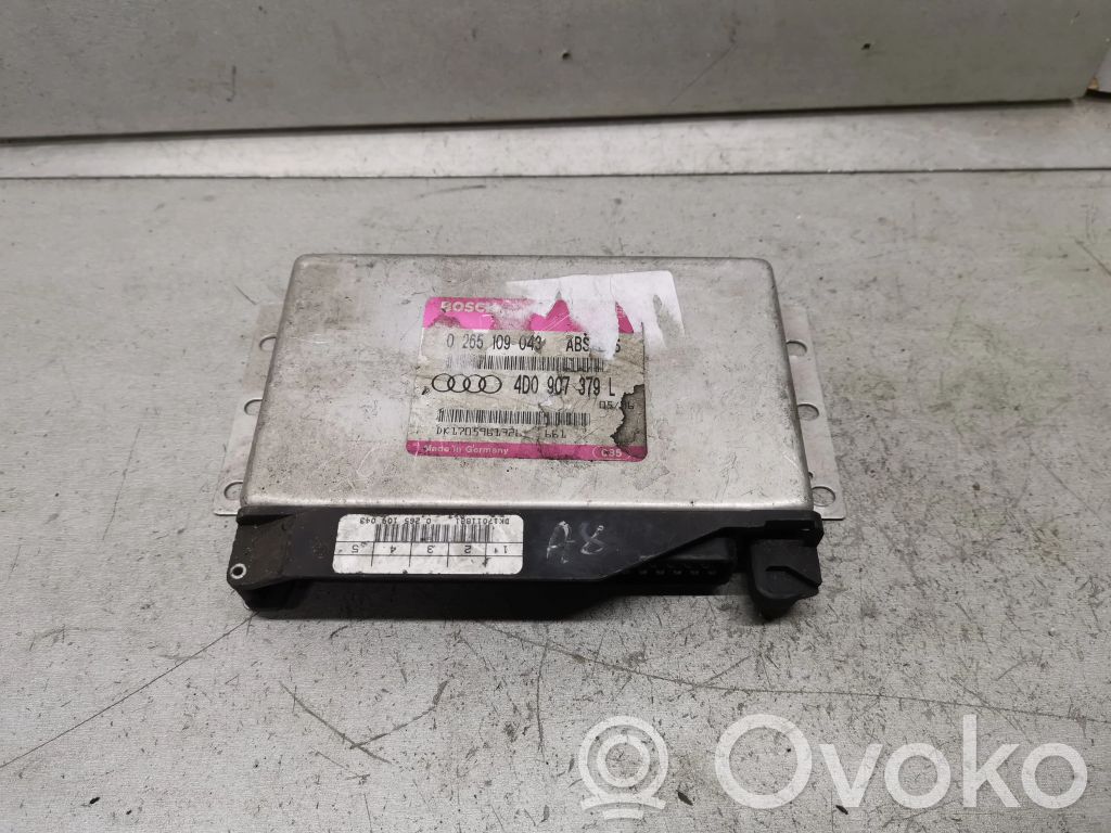 ABS control unit/module   0265109043,4D0907379L