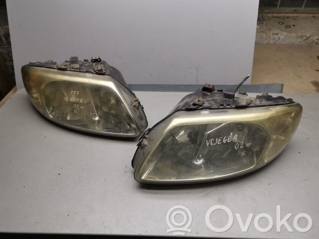 Chrysler Voyager Scheinwerfer Satz Set 