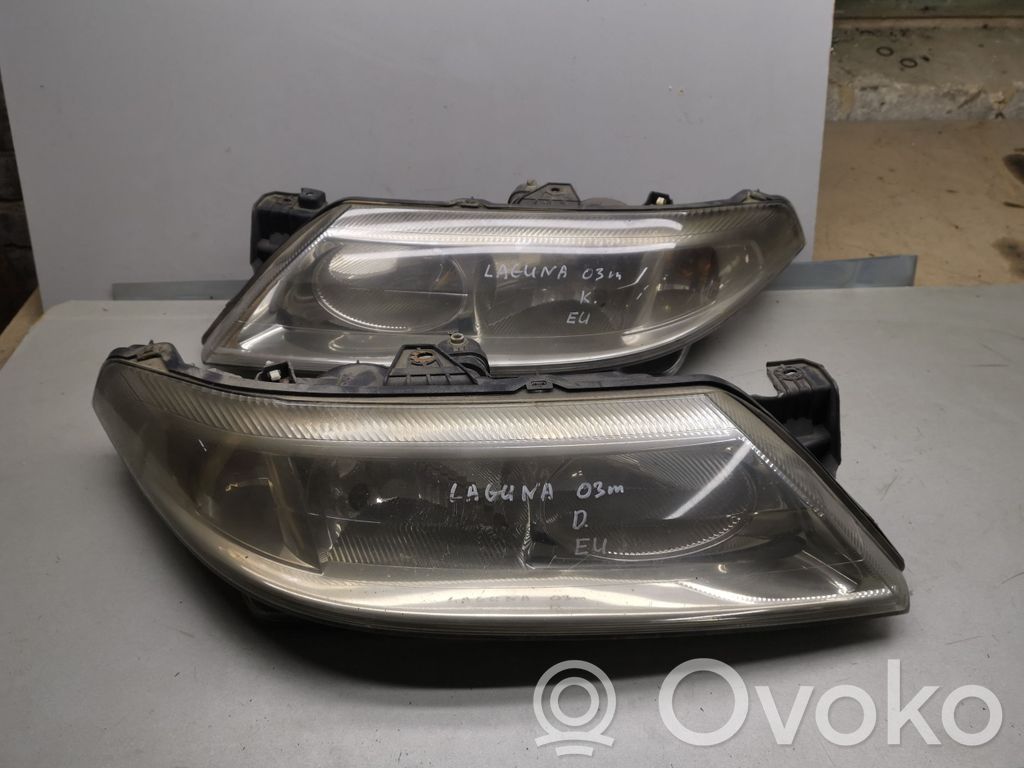 Renault Laguna II Headlights/headlamps set 