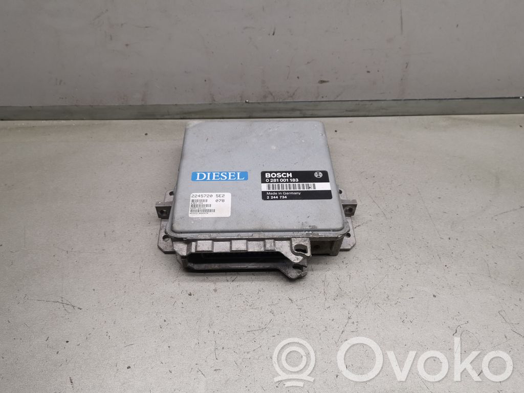 Moottorin ohjainlaite/moduuli   0281001183,2244734