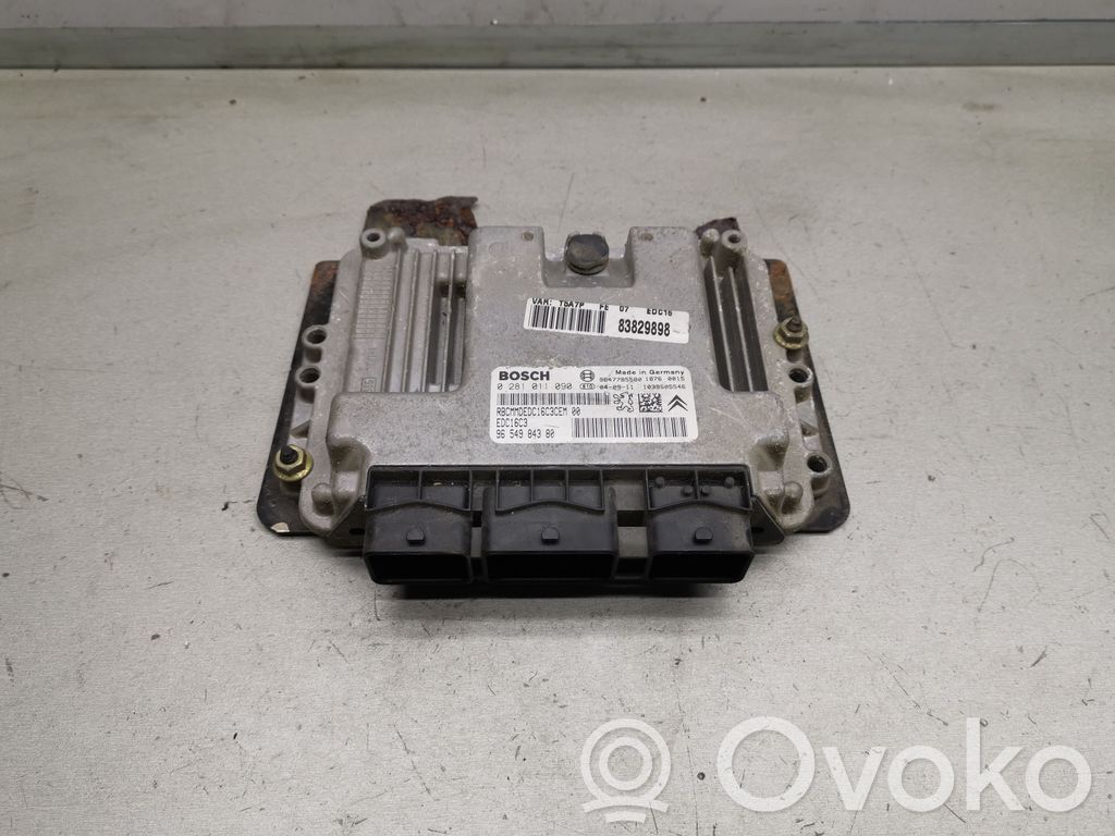 Peugeot 307 Engine control unit/module 