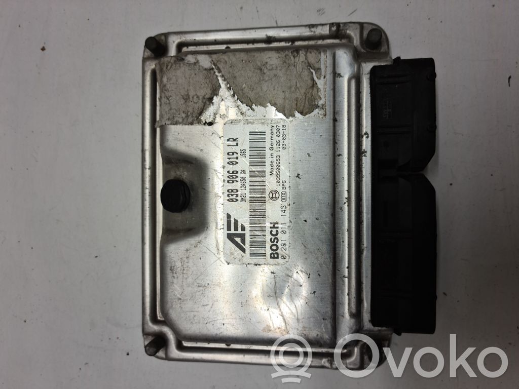 Engine control unit/module   038906019LR,0281011143