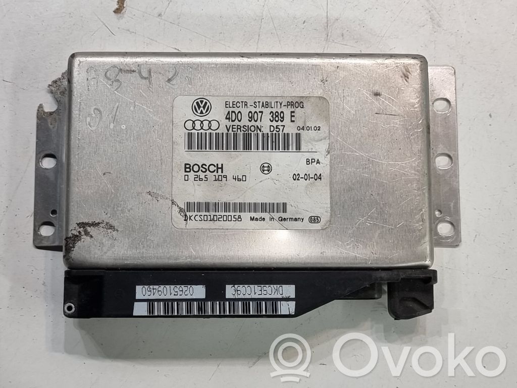 Gearbox control unit/module   4D0907389E,0265109460