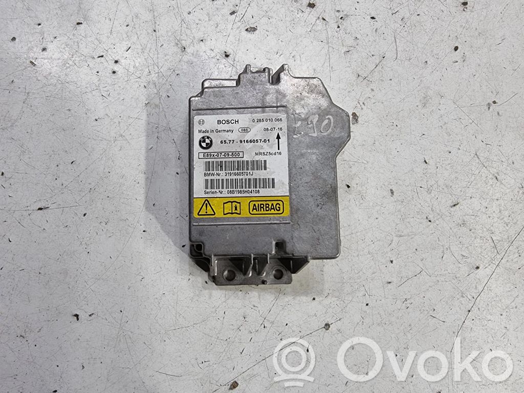 Airbag control unit/module   9166057,31916605701J,0285010066,MRSZ5C016