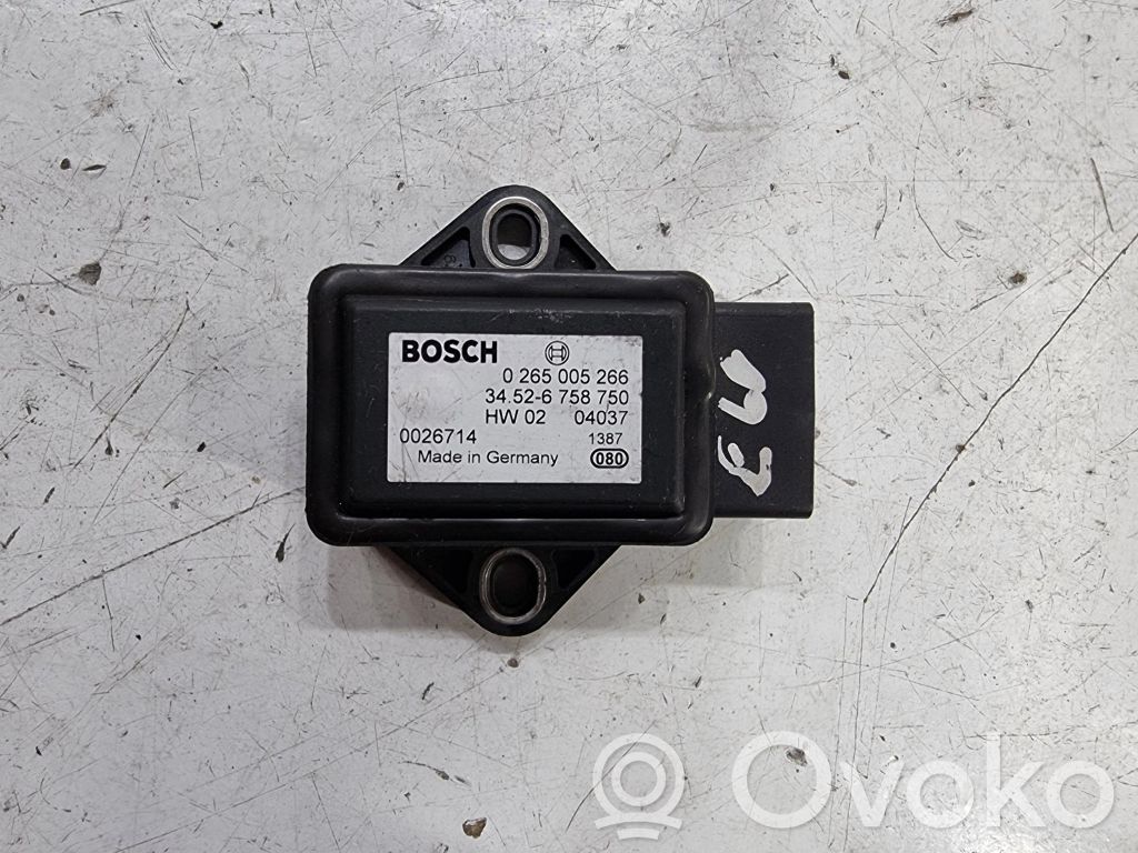 ESP acceleration yaw rate sensor   0265005266,34526758750,0026714