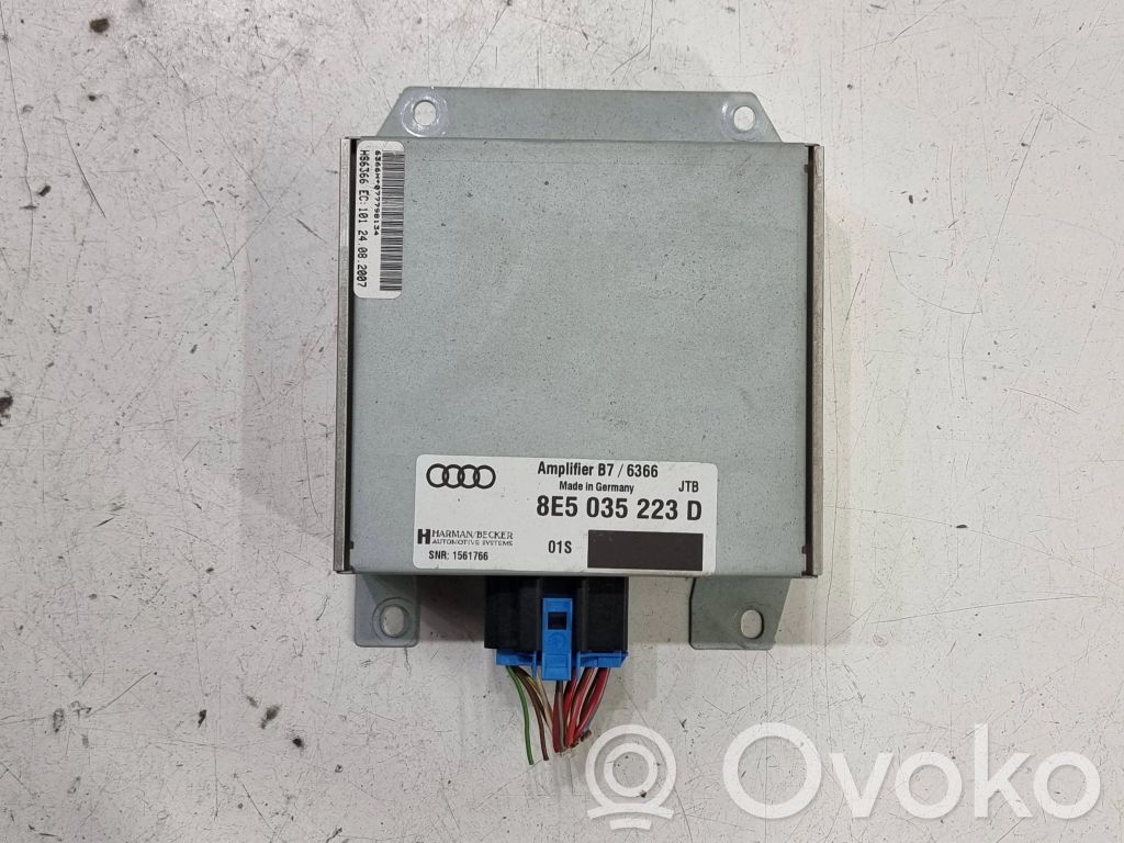 Audi A4 S4 B7 8E 8H Amplificatore 
