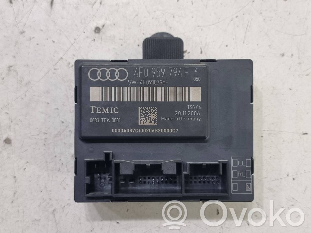 Unité de commande module de porte   4F0959794F,4F0910795F,0033TFK0001
