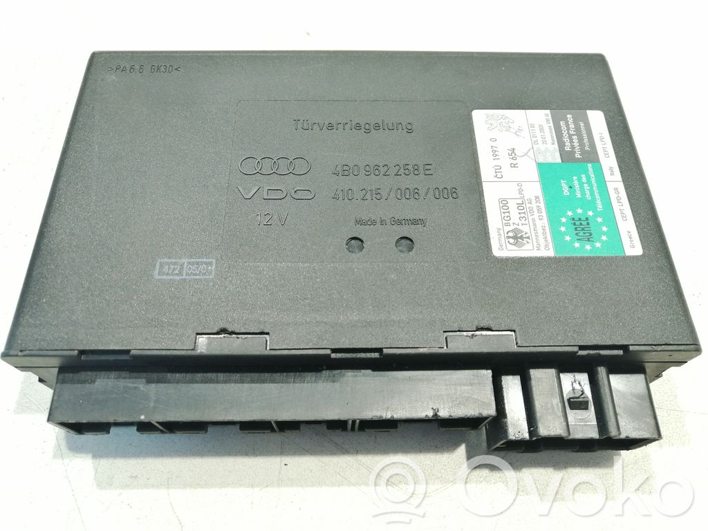 Module confort   4B0962258E,410215006006