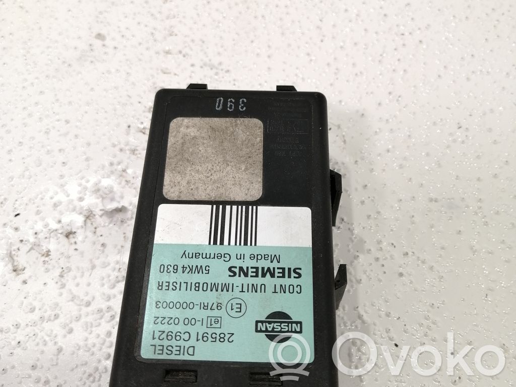 Nissan Almera N16 Imobilaizera vadības bloks 