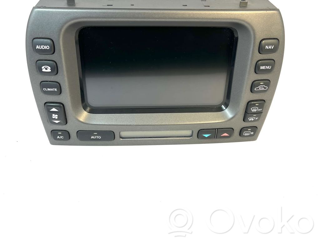 Jaguar X-Type Unidad delantera de radio/CD/DVD/GPS 