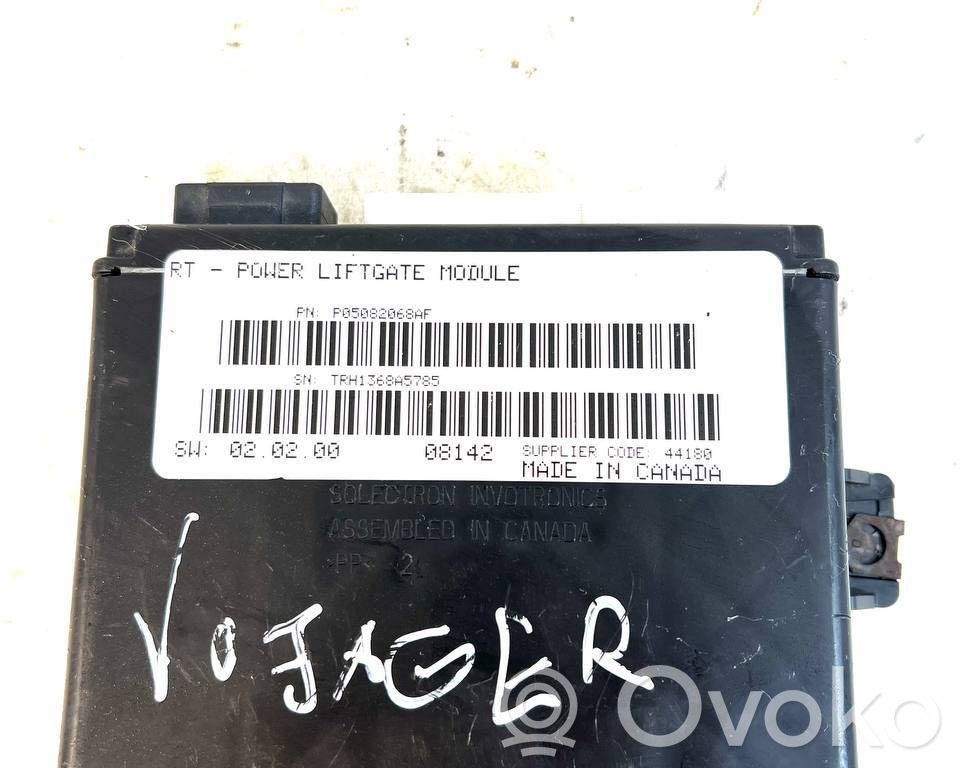 Tailgate/trunk control unit/module   P05082068AF,TRH1368A5785