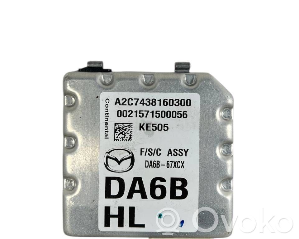 Mazda 2 Windshield/windscreen camera 