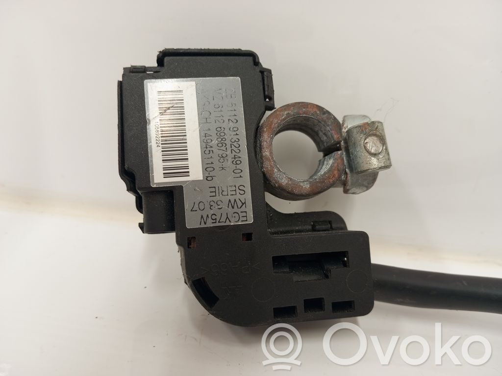 BMW 5 E60 E61 Negative earth cable (battery) 