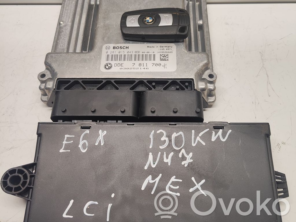 Engine ECU kit and lock set   7811700,9147216,0281015043