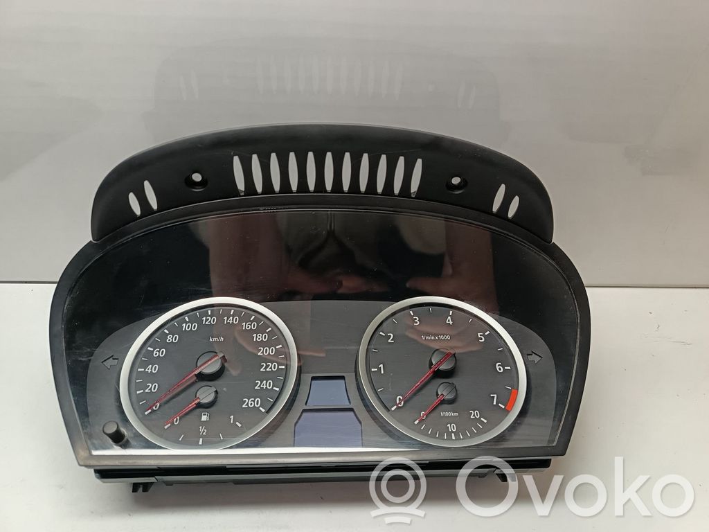 BMW 5 E60 E61 Velocímetro (tablero de instrumentos) 