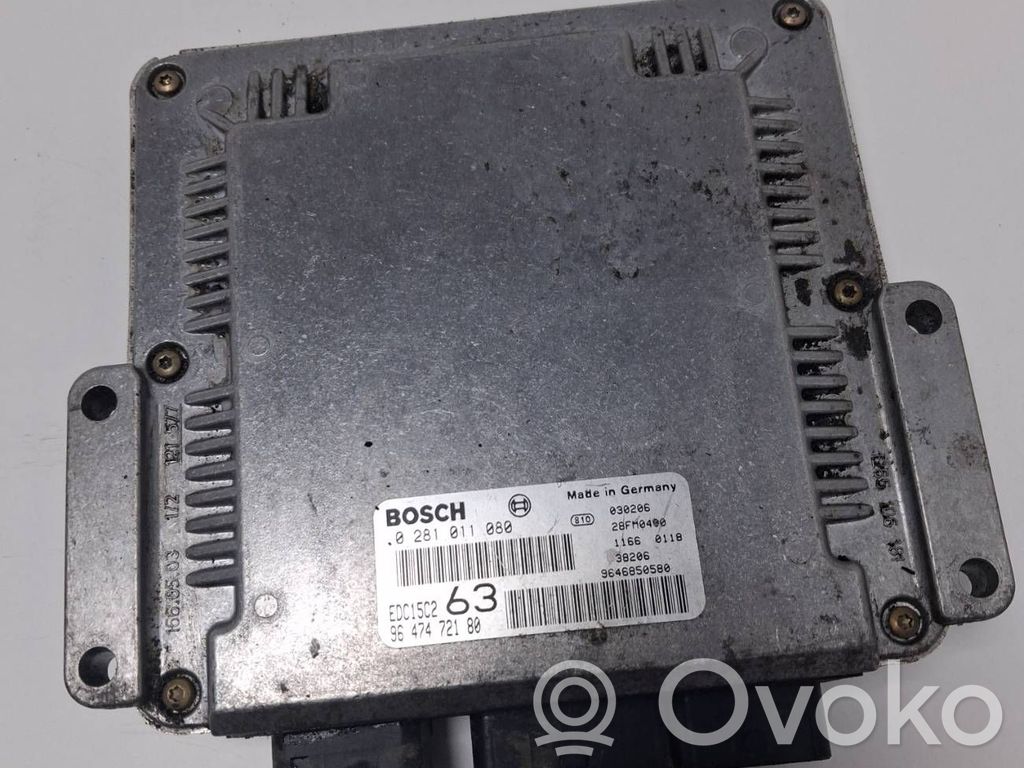 Peugeot 406 Engine control unit/module 
