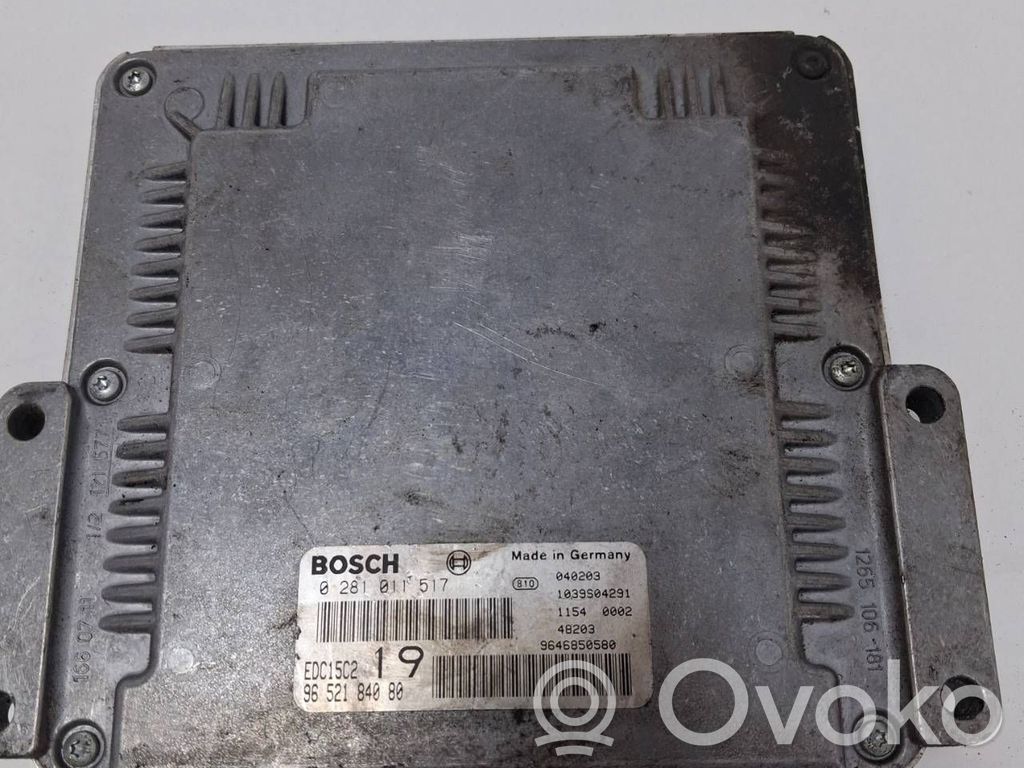 Peugeot 406 Sterownik / Moduł ECU 