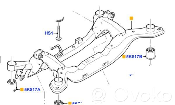 Ford Mondeo MK IV Eje trasero con reductor 