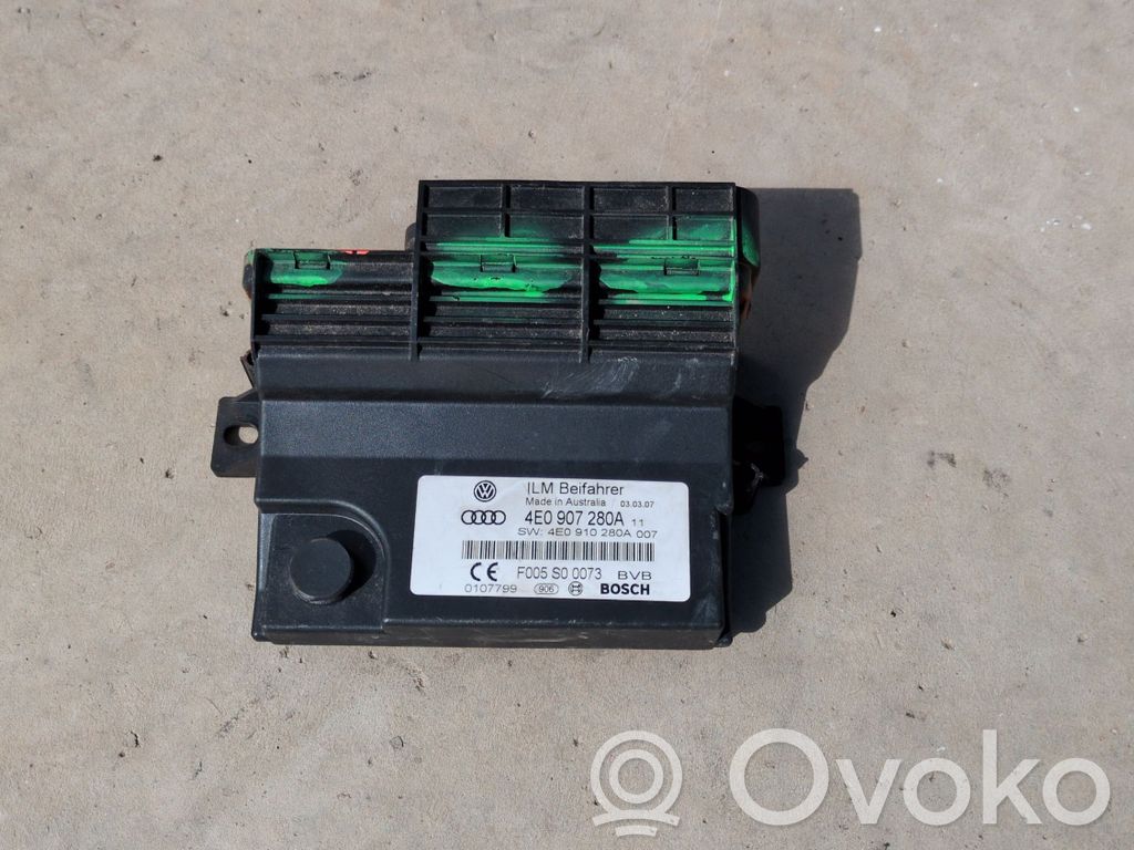 Other control units/modules   4E0907280A,4E0910280A,F005S00073