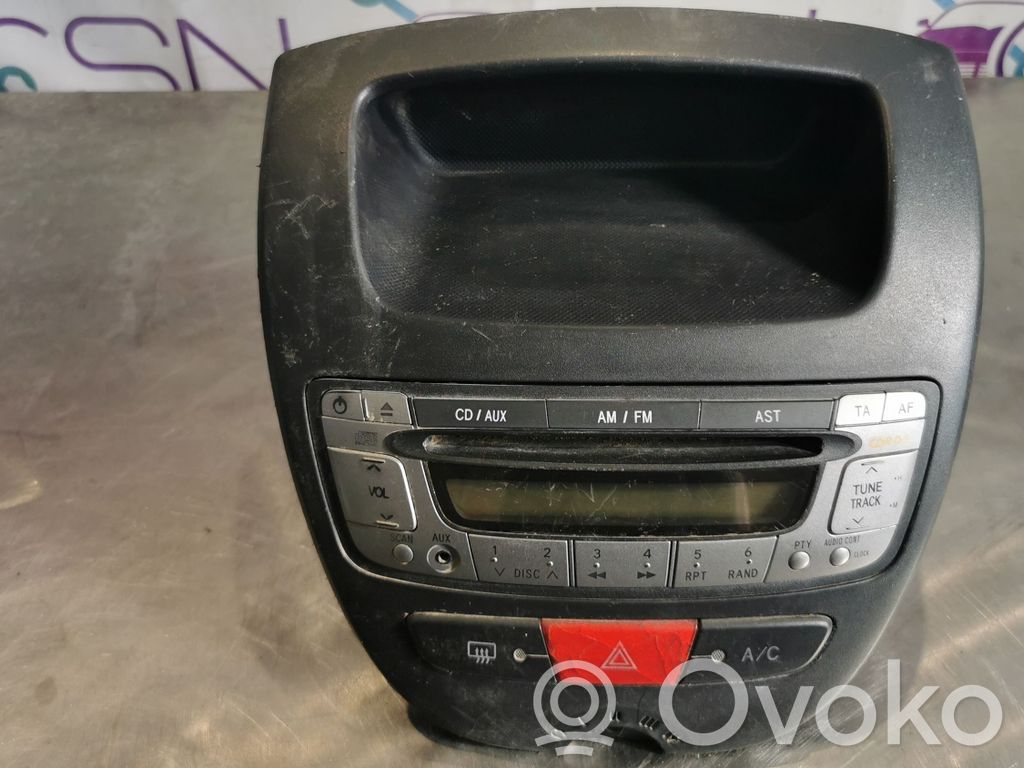 Toyota Aygo AB10 Unità principale autoradio/CD/DVD/GPS 