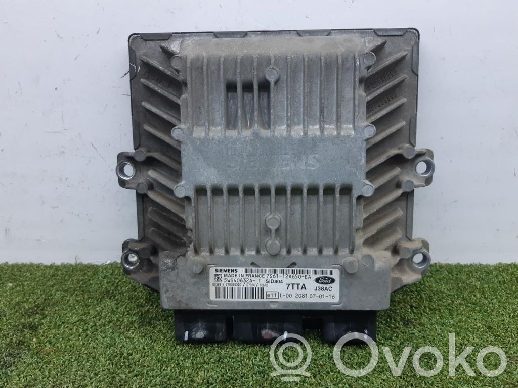 Ford Fiesta Unité de commande, module ECU de moteur 