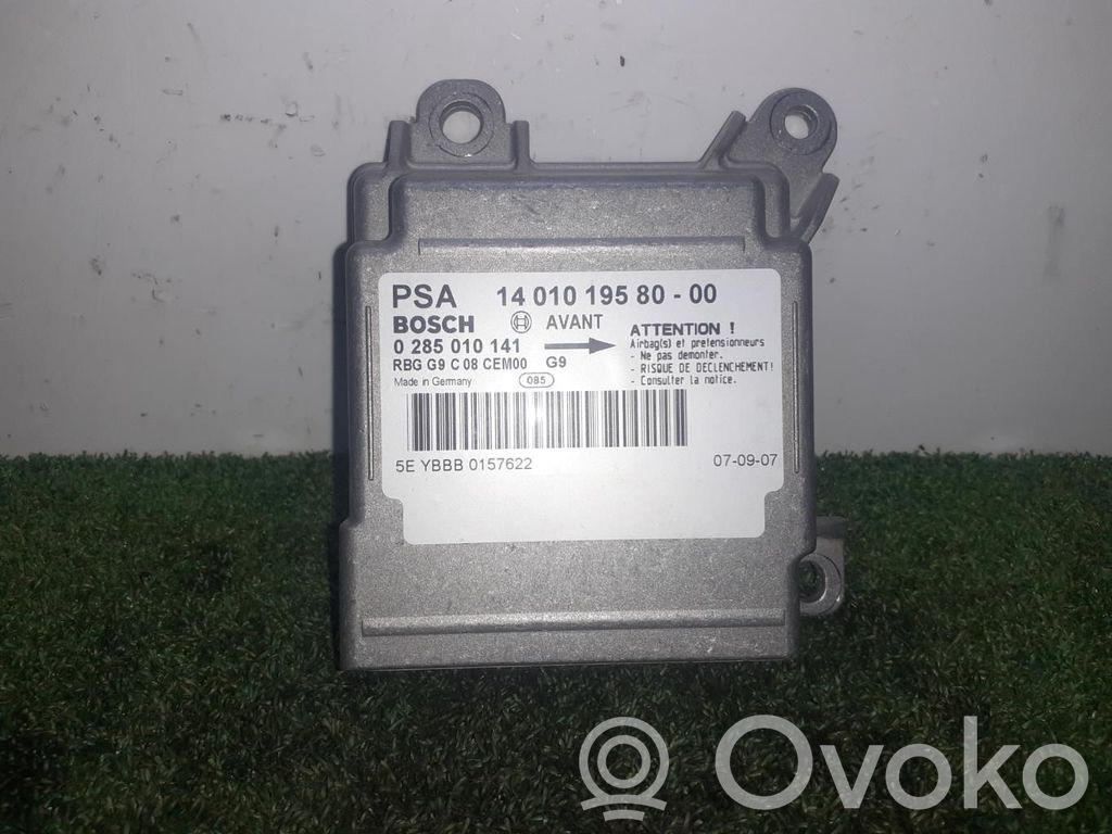 Module de contrôle airbag   1401019580
