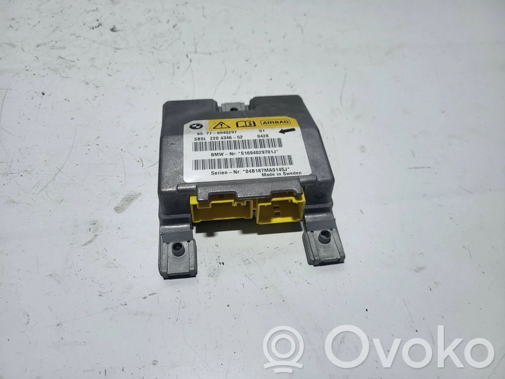 Airbag control unit/module   6940297,220434652,S1694029701J,04B187MA0145J