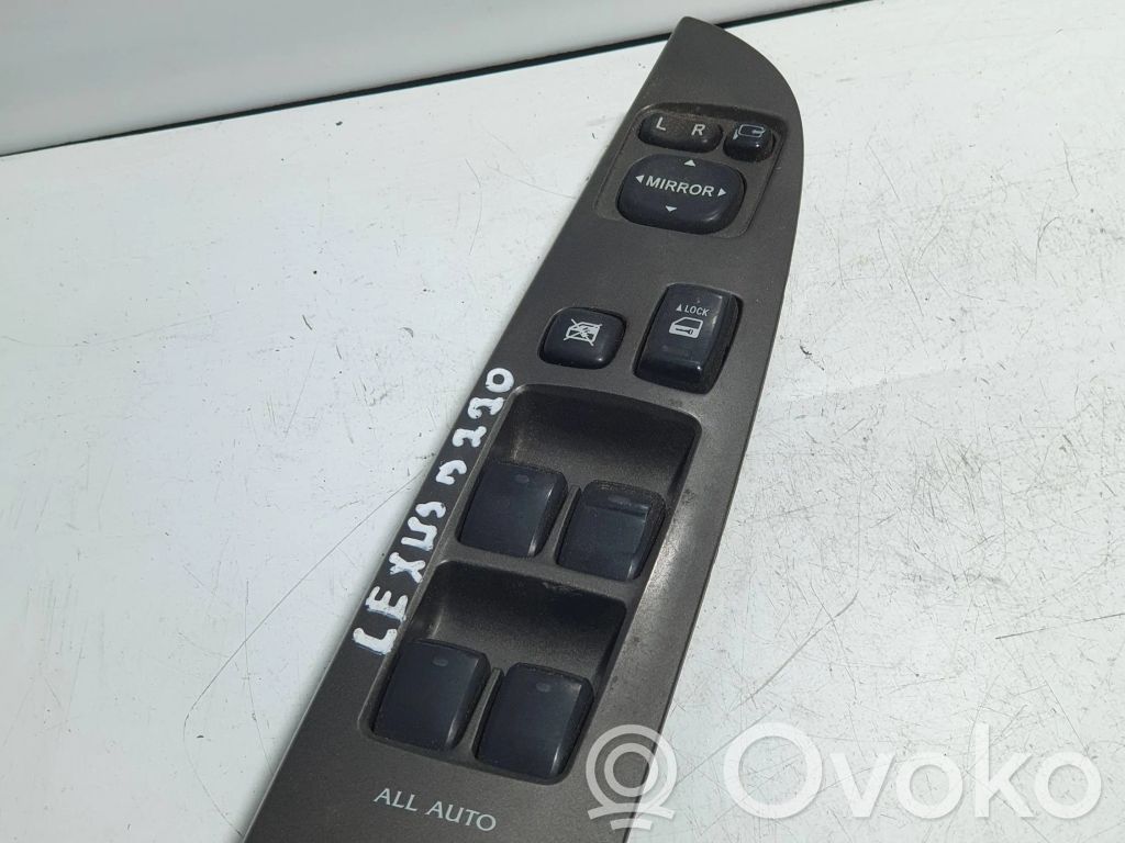 Lexus IS 220D-250-350 Interruttore di controllo dell’alzacristalli elettrico 