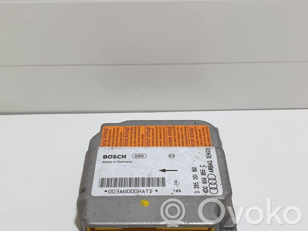 Airbag control unit/module   4D0959655,0285001150