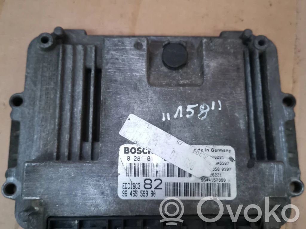 Peugeot 206 Engine control unit/module 