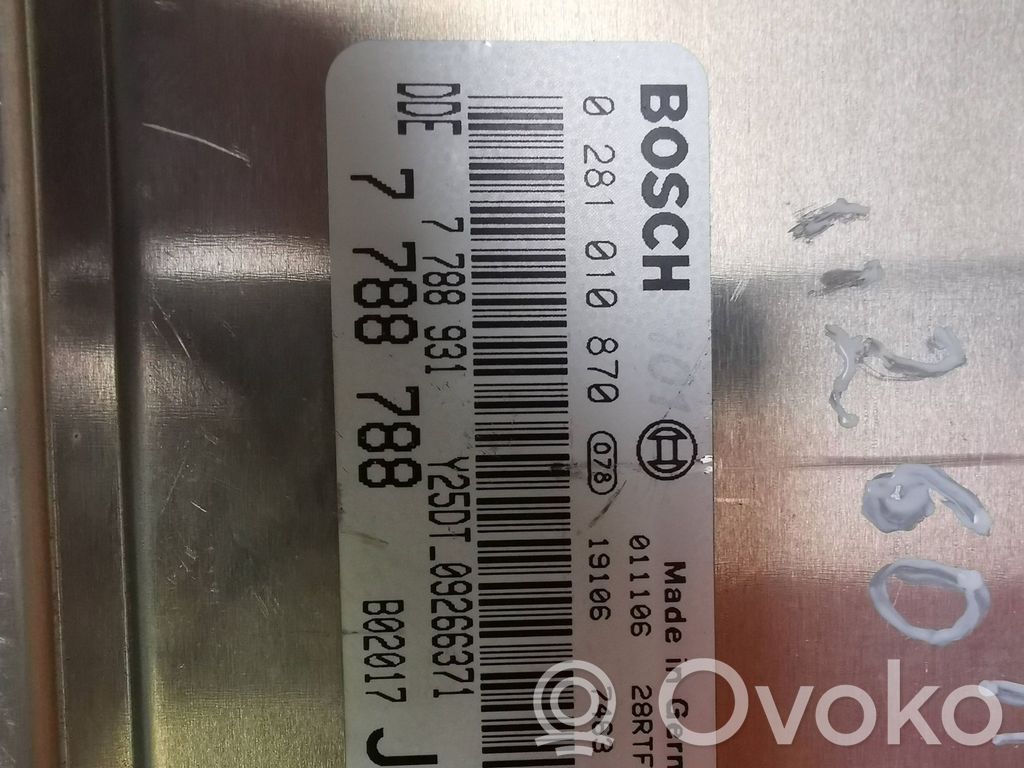Opel Omega B2 Engine control unit/module 