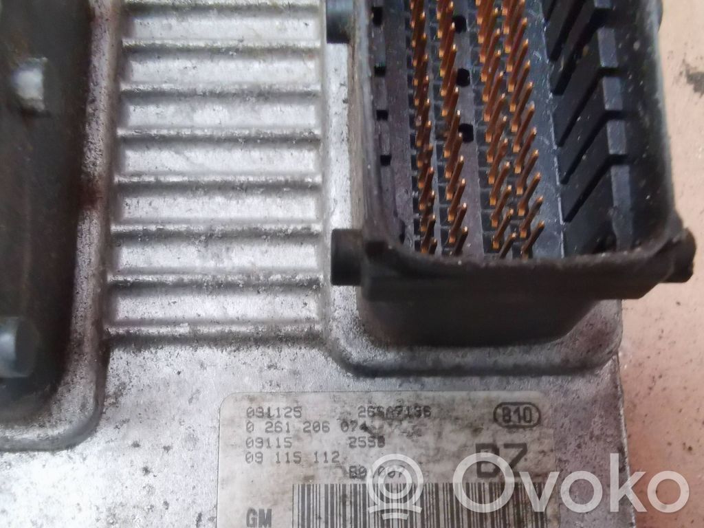 Opel Corsa C Engine control unit/module 