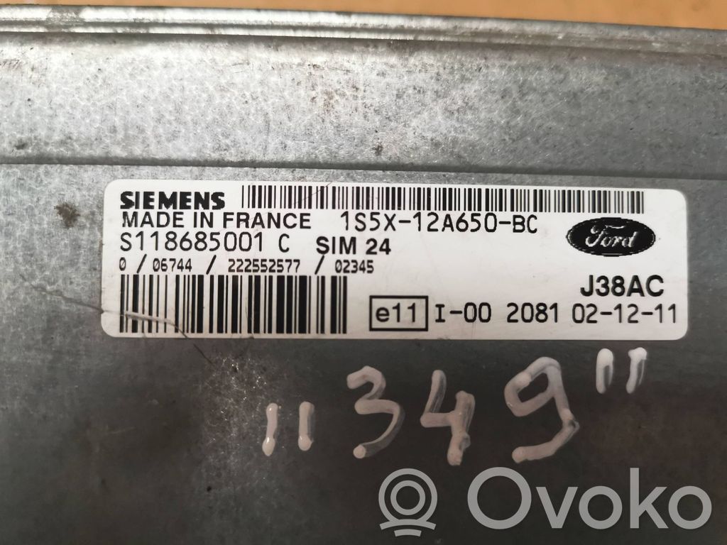 Ford Ka Engine control unit/module 