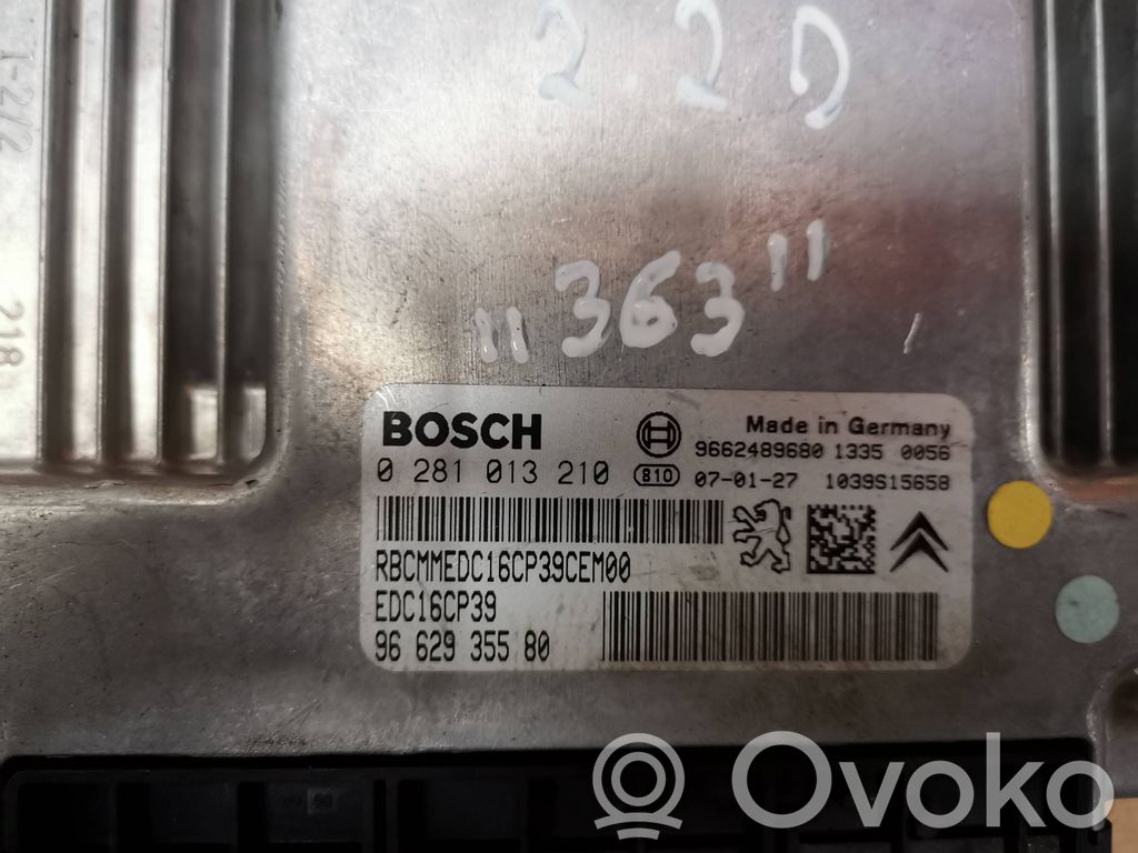 Citroen C5 Engine control unit/module 