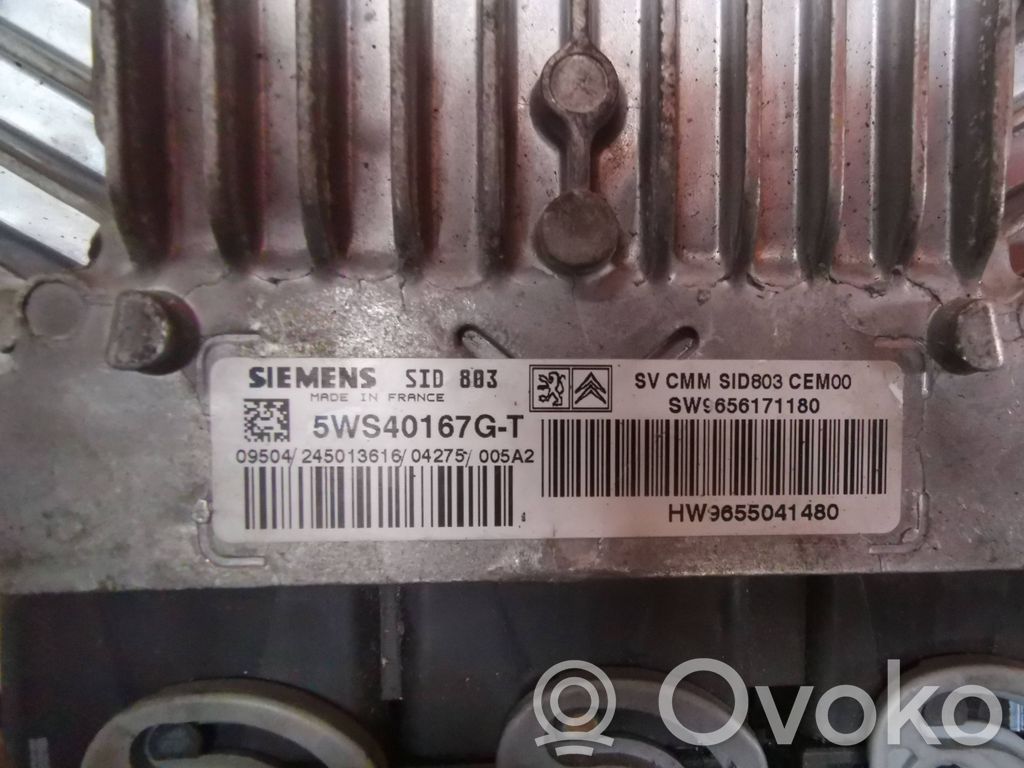 Peugeot 407 Engine control unit/module 