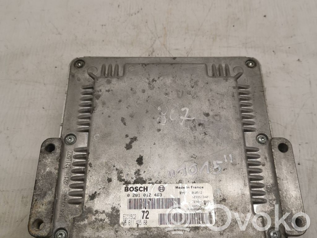 Peugeot 807 Engine control unit/module 