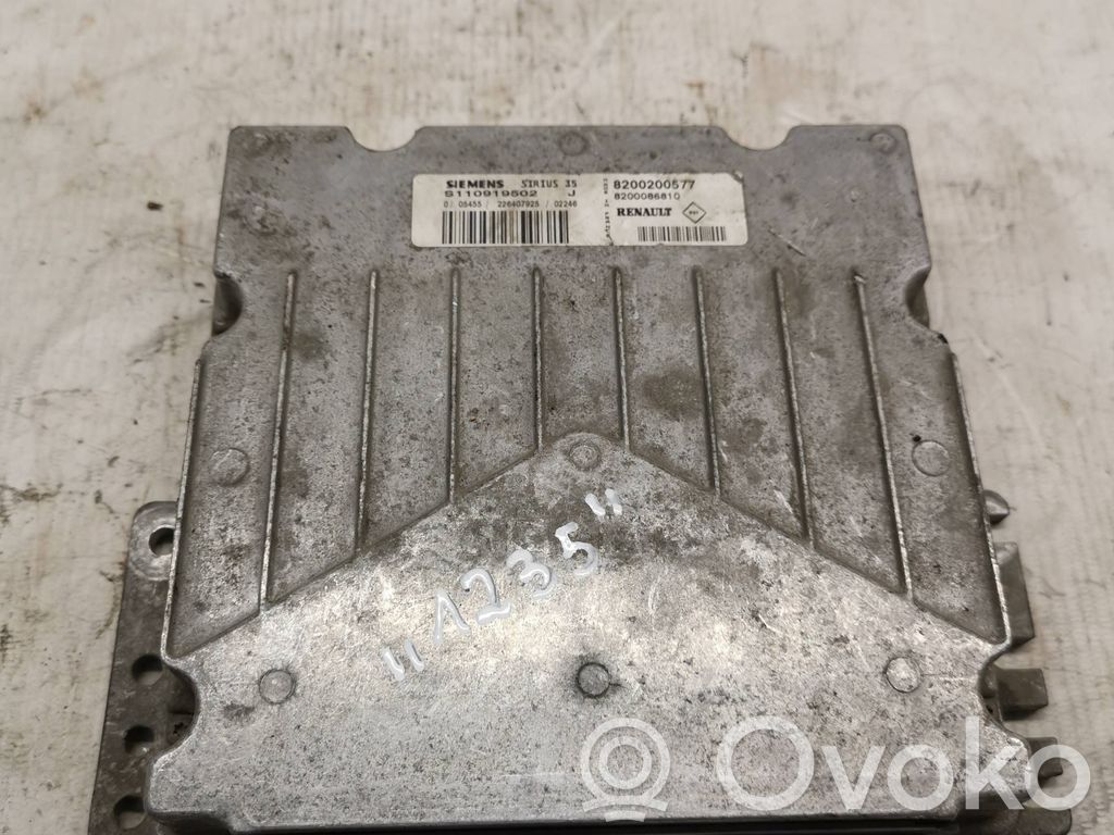 Renault Laguna II Engine control unit/module 