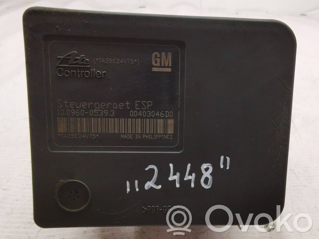 Opel Astra H ABS Pump 