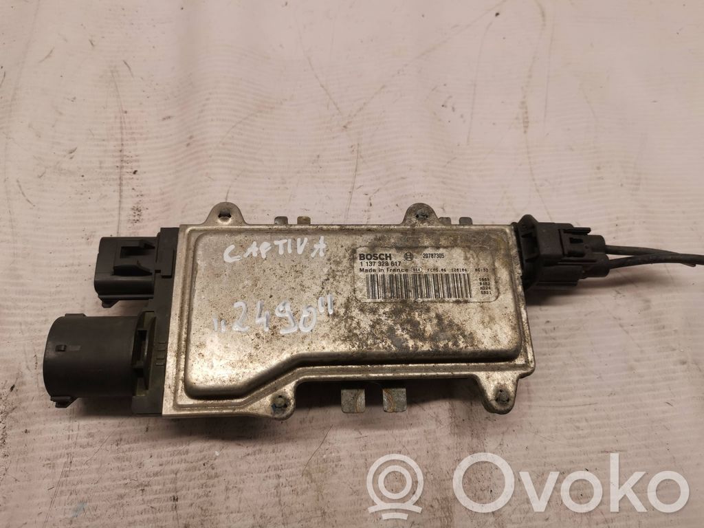 Chevrolet Captiva Aušinimo ventiliatoriaus rėlė 