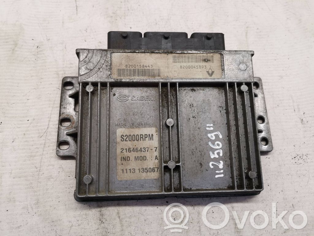 Renault Laguna II Engine control unit/module 