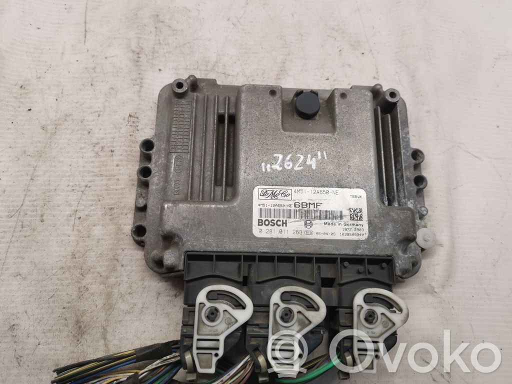 Engine control unit/module   4M5112A650NE,0281011263