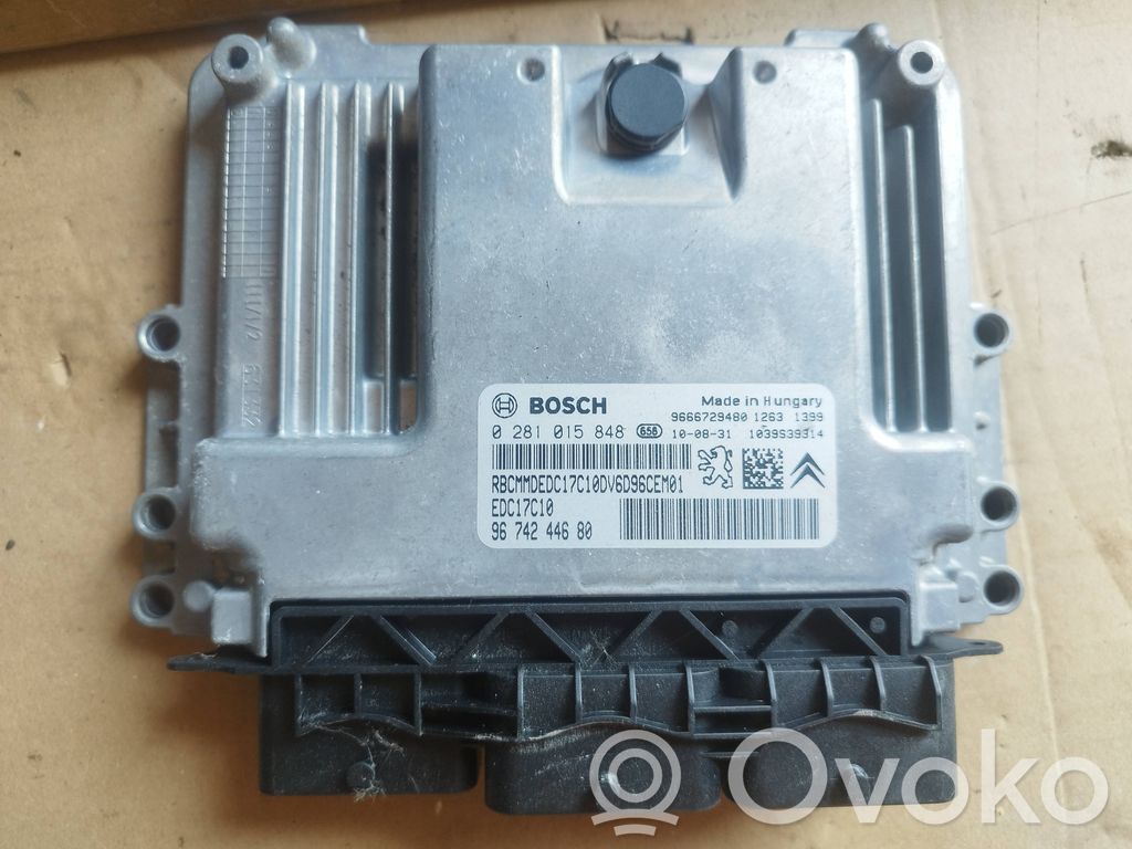 Peugeot Partner Engine control unit/module 